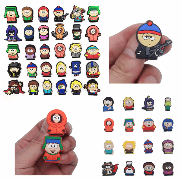 South Park Schuh-Charms für Crocs & Clogs | Kinder Schuhe | Jibbitz kompatibel