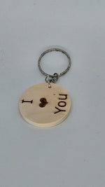 Schlüsselanhänger aus Holz mit Gravur | Verschiedene Motive | Handgemachtes Unikat | Geschenk für Fans & Freunde - Bild 5
