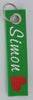 Personalisierter Schlüsselanhänger | Tag | custom made | Geschenk | Wunschtext
