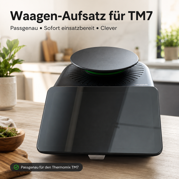 Wiegeaufsatz für Thermomix TM7 – Waage Platte – kompatibles Zubehör