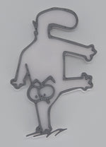 Kühlschrankmagnet Katzenform | Magnet | Geschenk | Pinwand | Organizer - Bild 3
