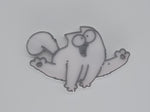 Kühlschrankmagnet Katzenform | Magnet | Geschenk | Pinwand | Organizer - Bild 4