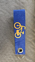 Dunkelblau / Fahrrad