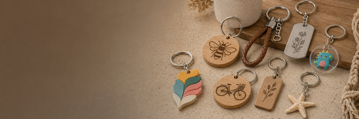 Handgemachte Schlüsselanhänger & personalisierte Geschenkideen