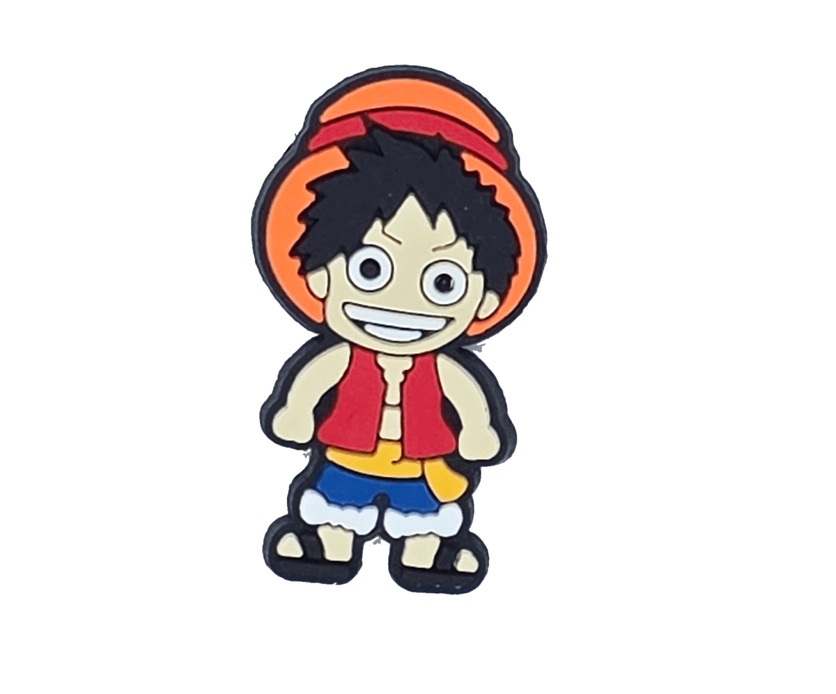 Anime Piraten Schuh-Charms für Clogs – bunte Figuren-Motive