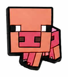 Pixel-Game Schuh-Charms für Clogs – Block- und Gaming-Motive