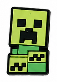 Pixel-Game Schuh-Charms für Clogs – Block- und Gaming-Motive