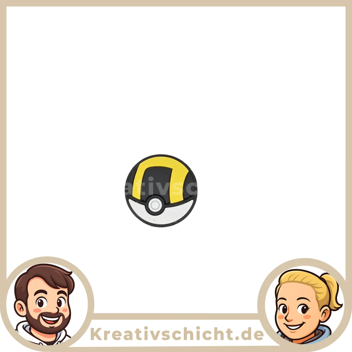 Monster Schuh-Charms für Clogs – bunte Cartoon-Motive