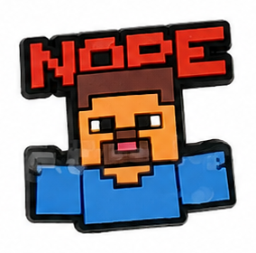 Pixel-Game Schuh-Charms für Clogs – Block- und Gaming-Motive