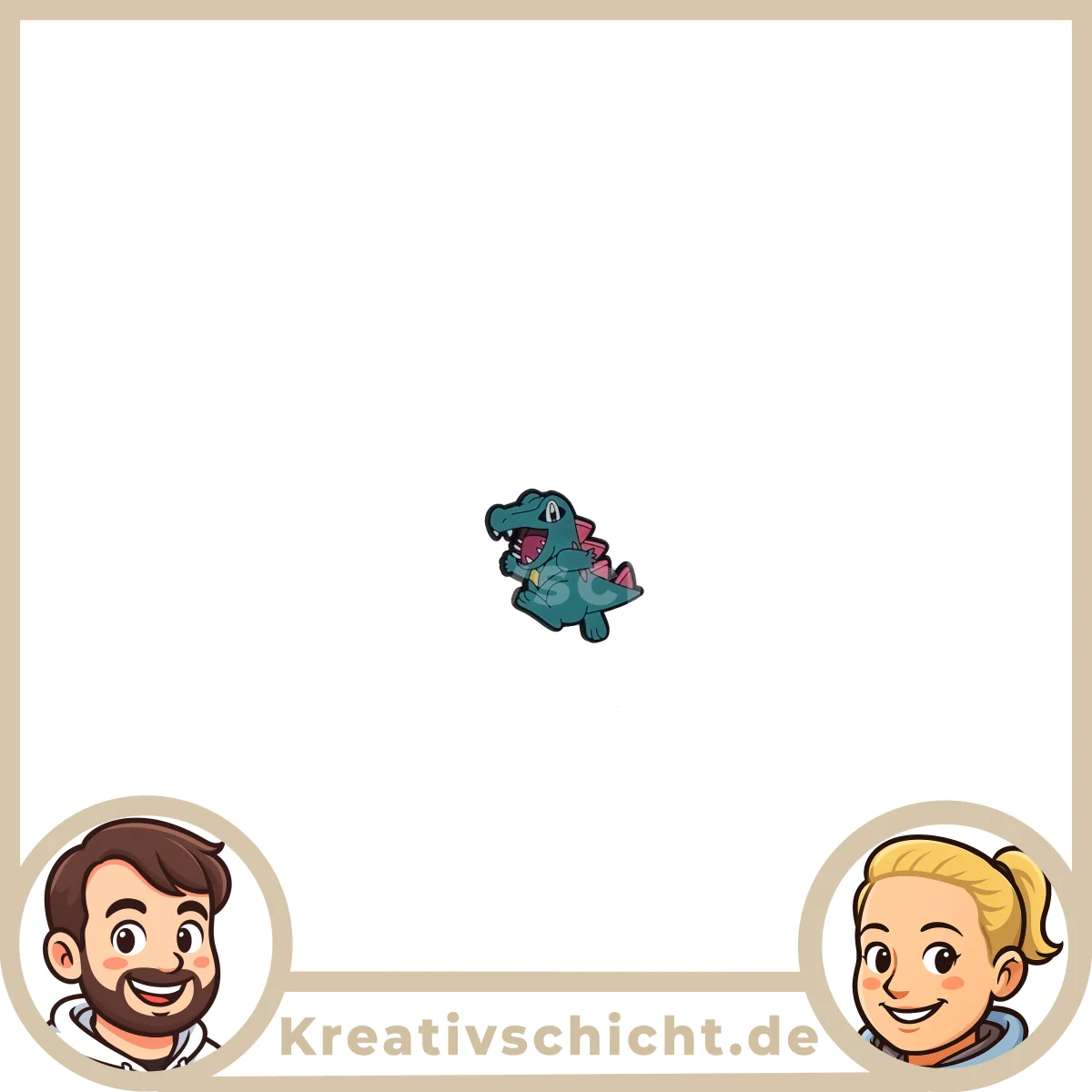Monster Schuh-Charms für Clogs – bunte Cartoon-Motive