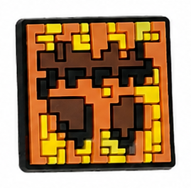 Pixel-Game Schuh-Charms für Clogs – Block- und Gaming-Motive