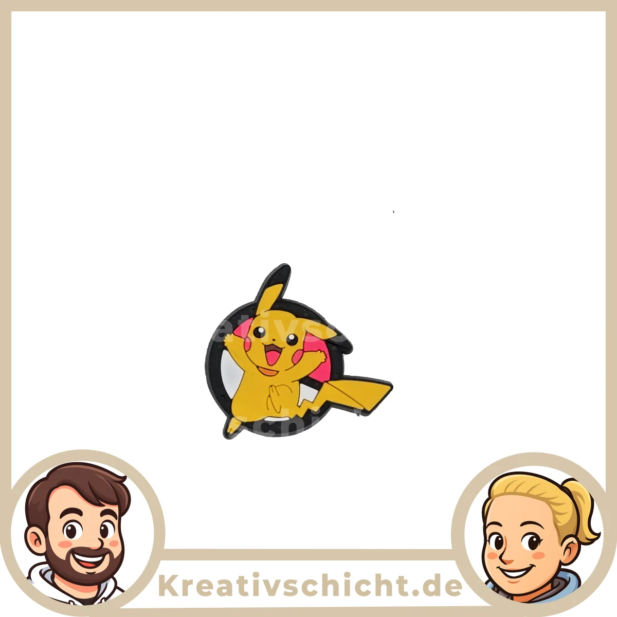 Monster Schuh-Charms für Clogs – bunte Cartoon-Motive