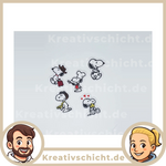 Snoopy Patch | Aufnäher Bügelbild | Lustiges Tiermotiv | Handmade Accessoire (Kopie) - Bild 1