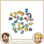 Pokemon Style Charms | Schuh Deko für Crocs & Clogs | Jibbitz kompatibel | Kinder - Bild 2