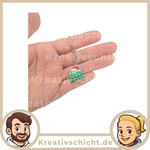 Weihnachtsbaum Schlüsselanhänger | Tannenbaum Anhänger | Xmas Deko | Handgemacht | Geschenkidee Weihnachten | Mini Baum Figur | Schlüsselring - Bild 3