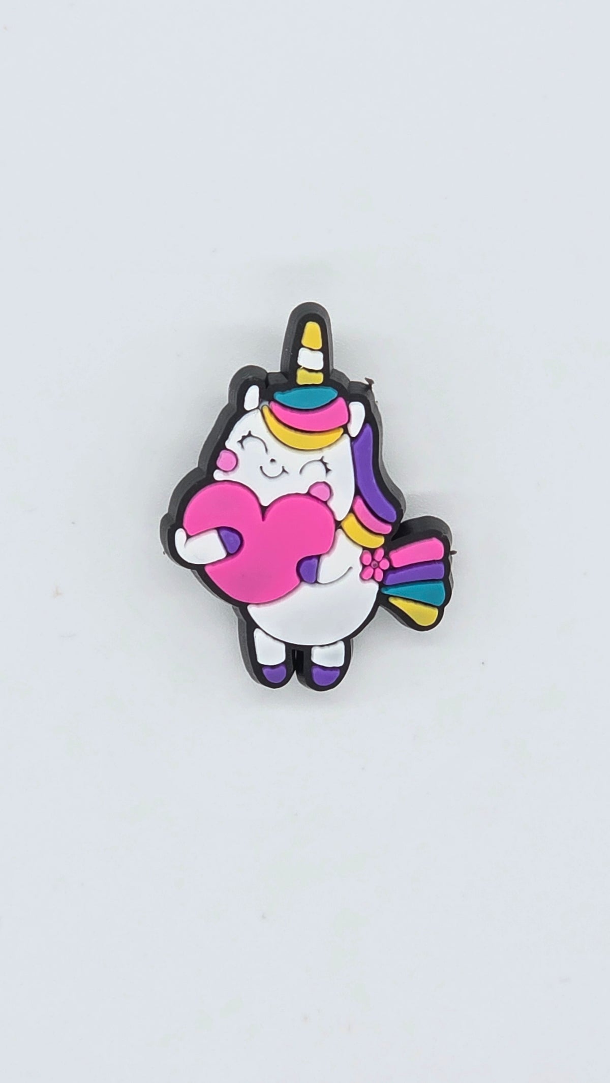 Einhorn Charms – Schuh Deko Anhänger für Crocs, Clogs, Kinder Schuhe, Jibbitz kompatibel, Schuhclips Accessoires