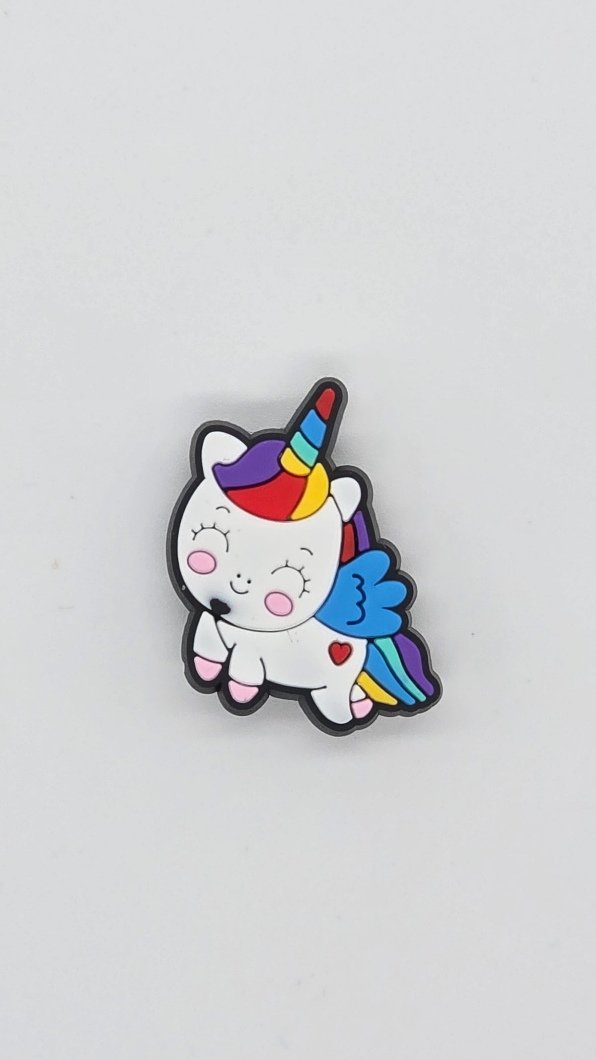 Einhorn Charms – Schuh Deko Anhänger für Crocs, Clogs, Kinder Schuhe, Jibbitz kompatibel, Schuhclips Accessoires