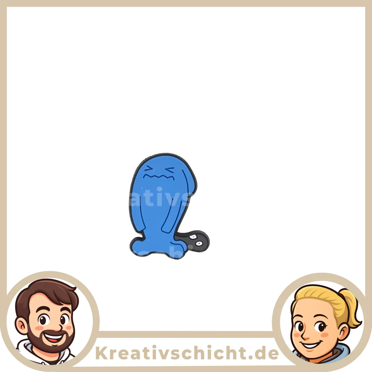 Monster Schuh-Charms für Clogs – bunte Cartoon-Motive