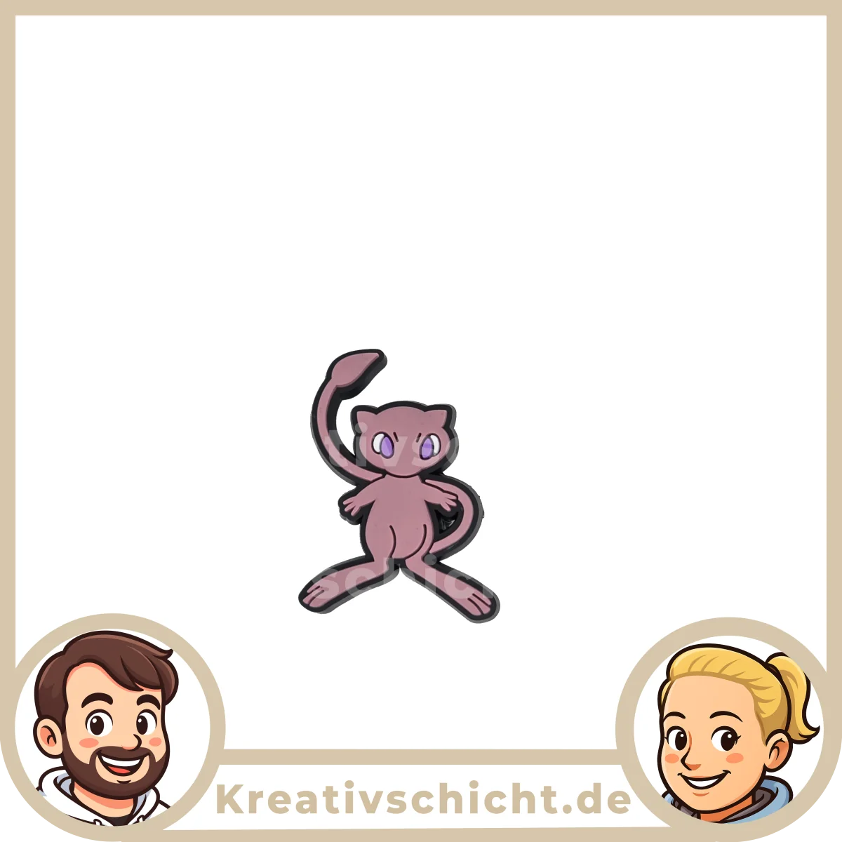 Monster Schuh-Charms für Clogs – bunte Cartoon-Motive