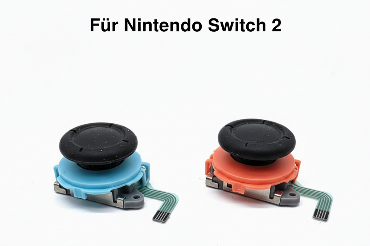Joy-Con Ersatz-Joystick passend für Nintendo Switch 2 – Rot / Blau