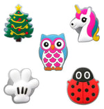 Blinkende Schuh Charms LED – Jibbitz kompatibel für Crocs & Clogs | Cartoon - Bild 3