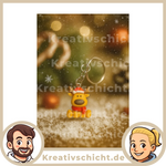 Rentier Anhänger | Christmas Reindeer | Weihnachten Schlüsselanhänger – Handgemacht | Geschenkidee - Bild 2