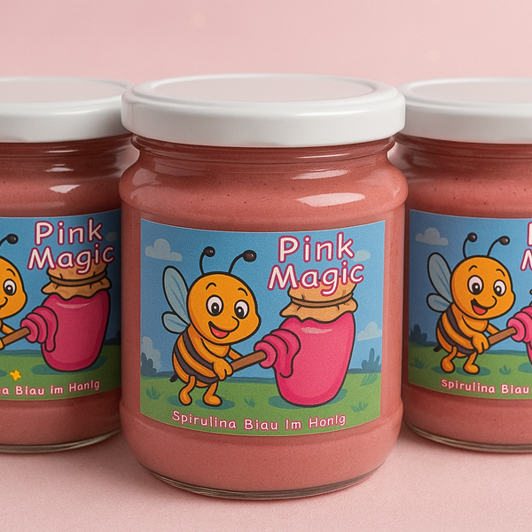3x Pink Magic – Der außergewöhnliche Honig mit Himbeergeschmack (a 250 Gr) | Kostenloser Versandt