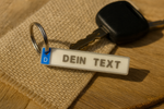 Personalisierter Autoschlüsselanhänger – Handmade | Wunschtext, Eltern Taxi, Mamas Auto, Geschenk, Überraschung - Bild 1