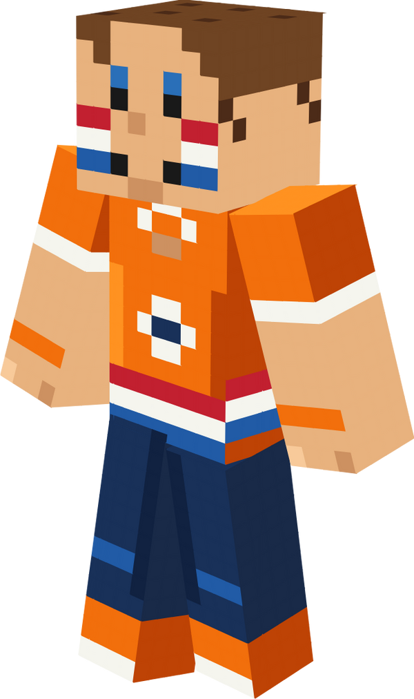 Niederlande Fan Minecraft Skin | Download