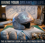 Cosplay STL Bundle | Armor, Helmets & Weapons Pack | 3D Print Files for FDM & Resin | Cosplay Props & Wearable Armor | Commercial Use - Bild 1