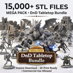 500+ DnD Miniatures & Terrain STL Bundle – Instant Download - Bild 1