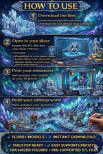 500+ DnD Miniatures & Terrain STL Bundle – Instant Download - Bild 3