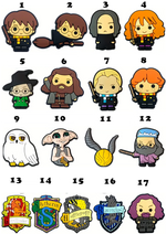 Harry Potter Croc Charm – Schuh Deko Anhänger für Crocs, Clogs, Kinder Schuhe, Jibbitz kompatibel, Schuhclips Accessoires - Bild 1