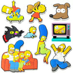 Simpsons Crocs Jibbitz Charm – Homer Simpson – Schuhanhänger für Crocs - Bild 1