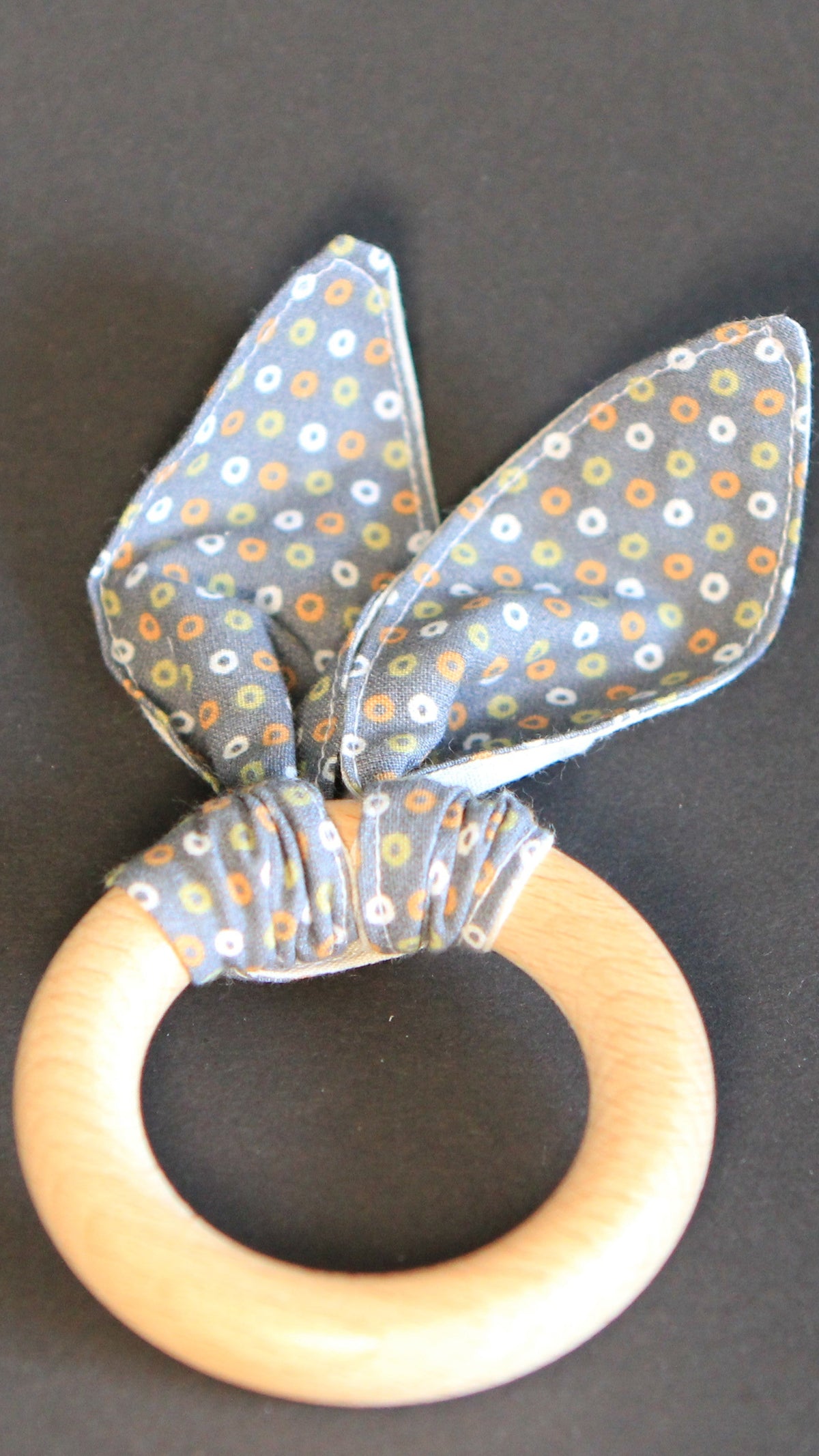 Beißring aus Naturholz – handgemacht & schadstofffrei – für Babys & Kleinkinder