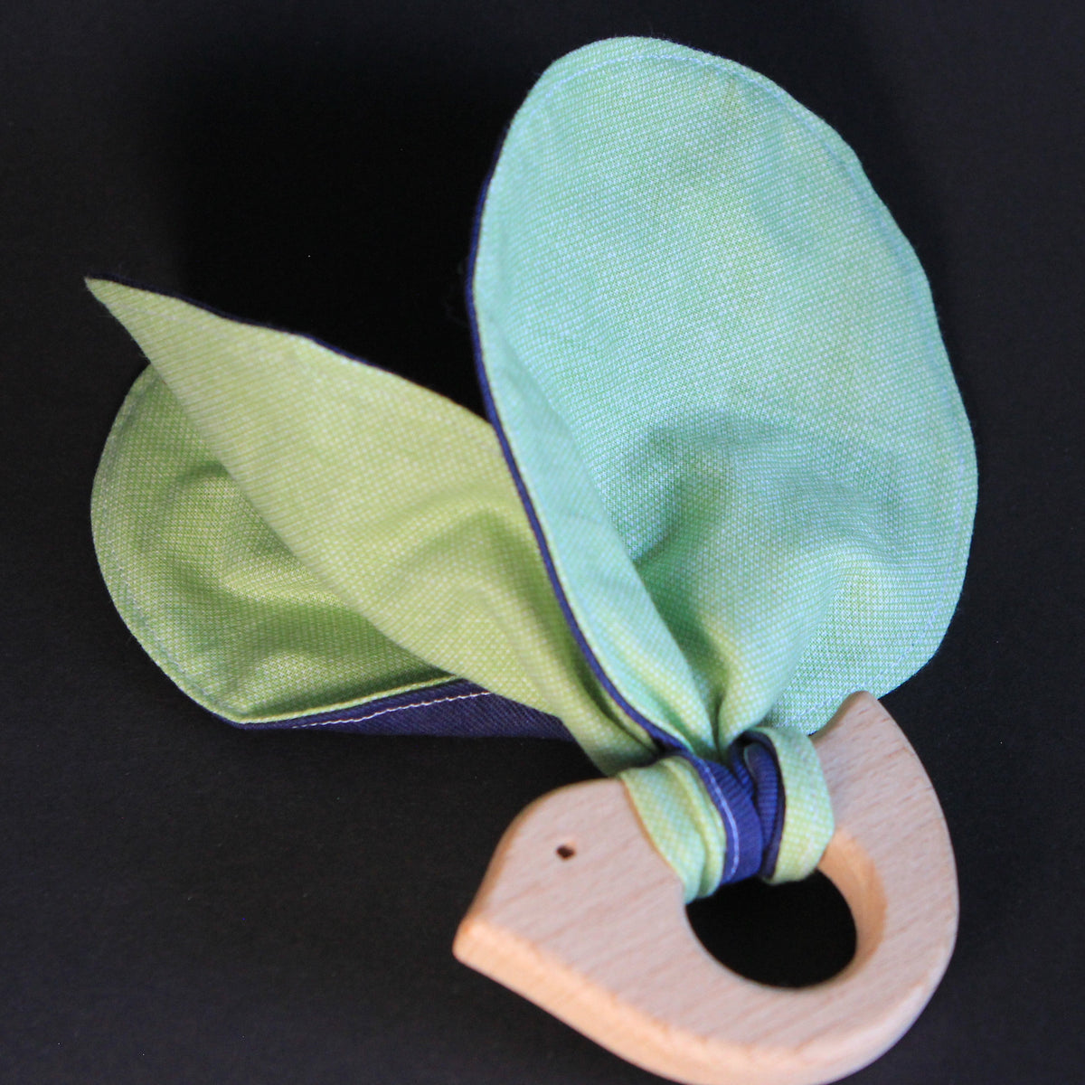 Beißring aus Naturholz – handgemacht & schadstofffrei – für Babys & Kleinkinder
