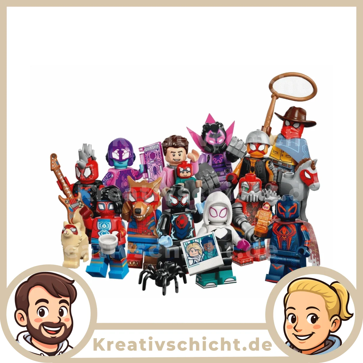 LEGO® Spider-Man Across the Spider-Verse Minifiguren Serie 71050