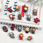 Marvel Croc Charms – Schuh Deko Anhänger für Crocs, Clogs, Kinder Schuhe, Jibbitz kompatibel, Schuhclips Accessoires - Bild 3