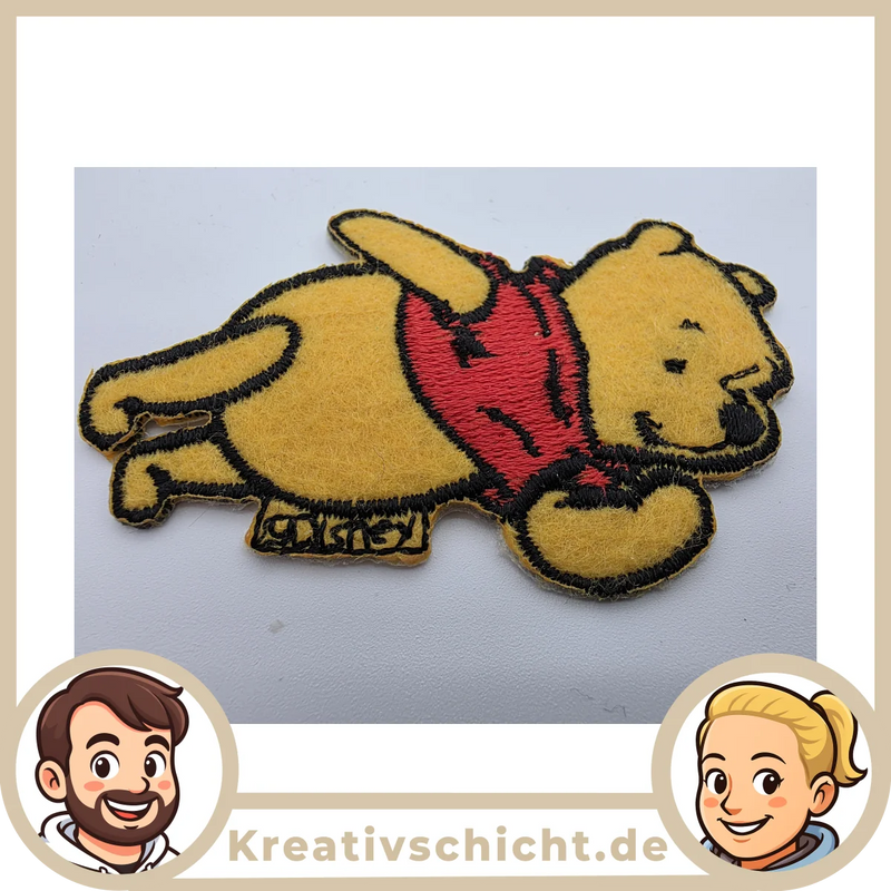 Winnie Pooh Patches | Aufnäher | Bügelbild | Aufnäher