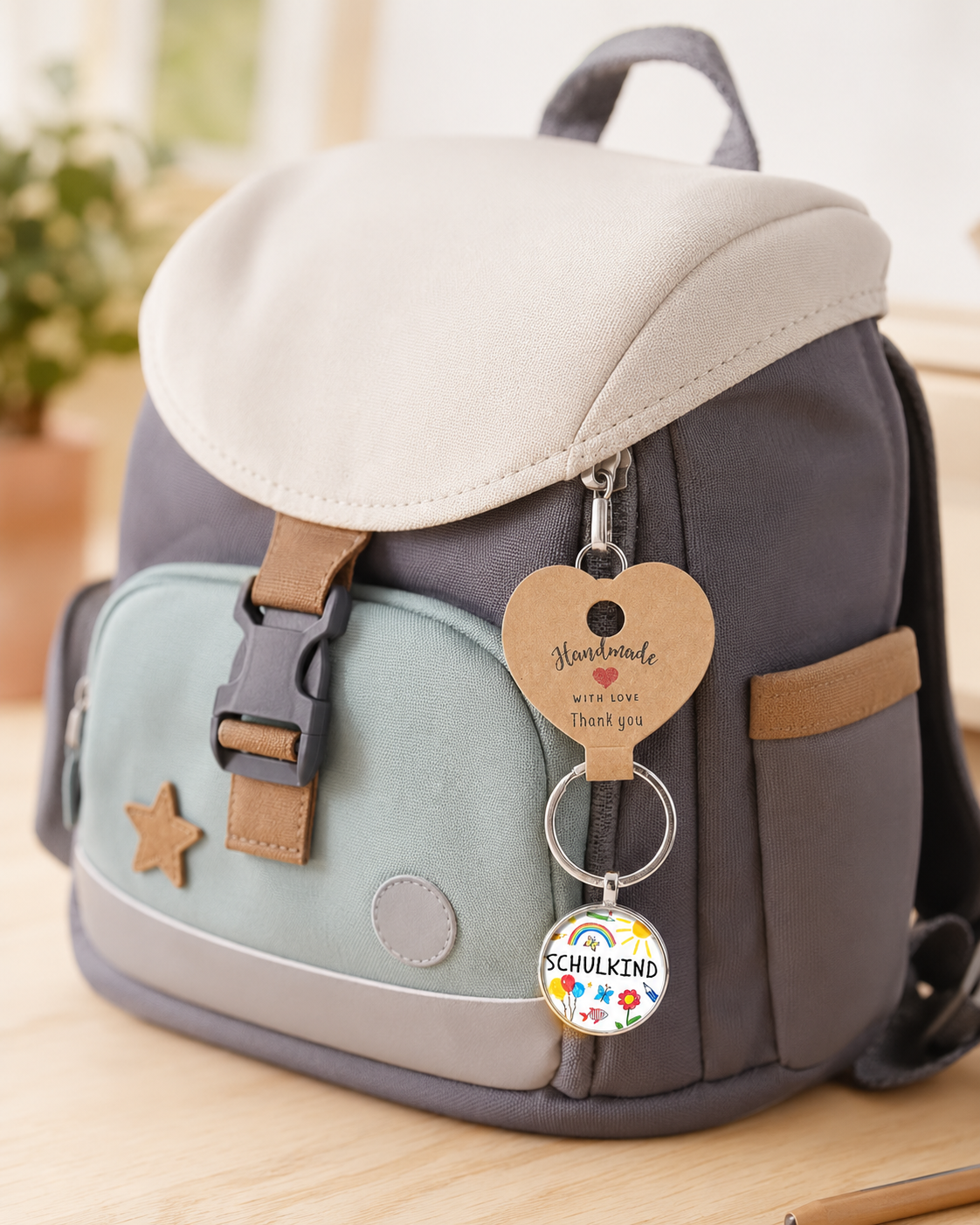 Schulkind Schlüsselanhänger – Geschenk zur Einschulung