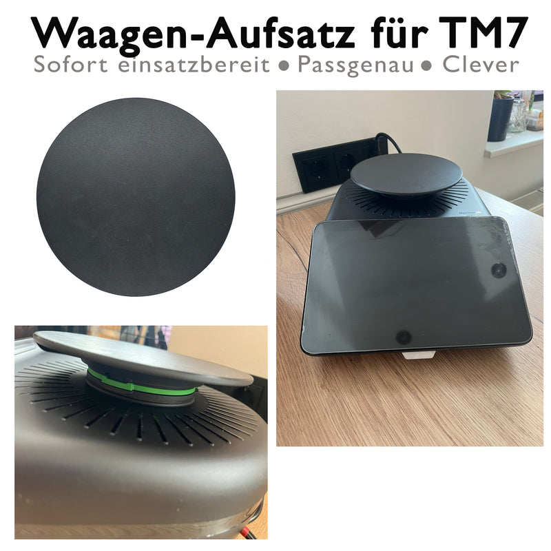 Wiegeaufsatz für Thermomix TM7 – Waage Platte – kompatibles Zubehör