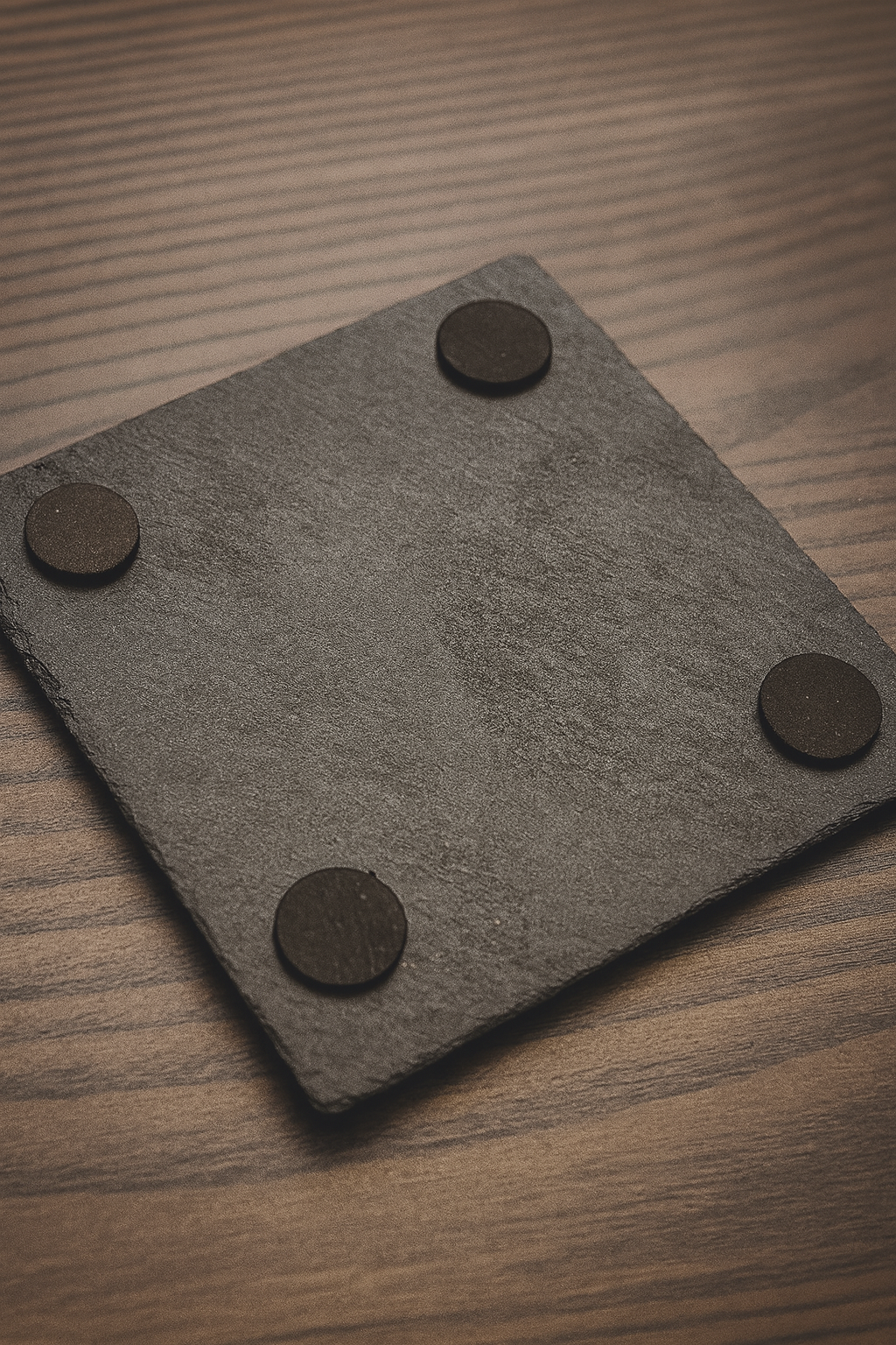 Schieferuntersetzer 10x10 cm mit Ruhregebiets Gravuren