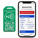 Bag-Tag.de -Koffer Tag mit NFC - Bild 1
