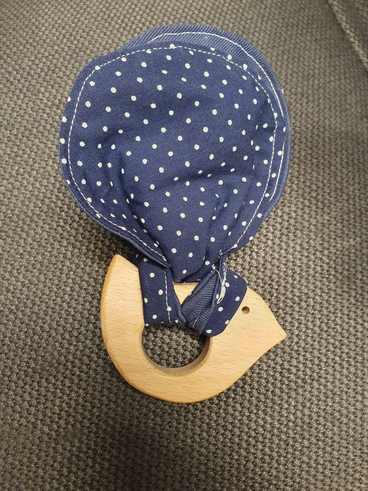 Beißring aus Naturholz – handgemacht & schadstofffrei – für Babys & Kleinkinder