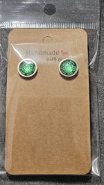 🌿 Mandala Glow – Handgemachte Ohrstecker mit hypnotischem Muster - Bild 1