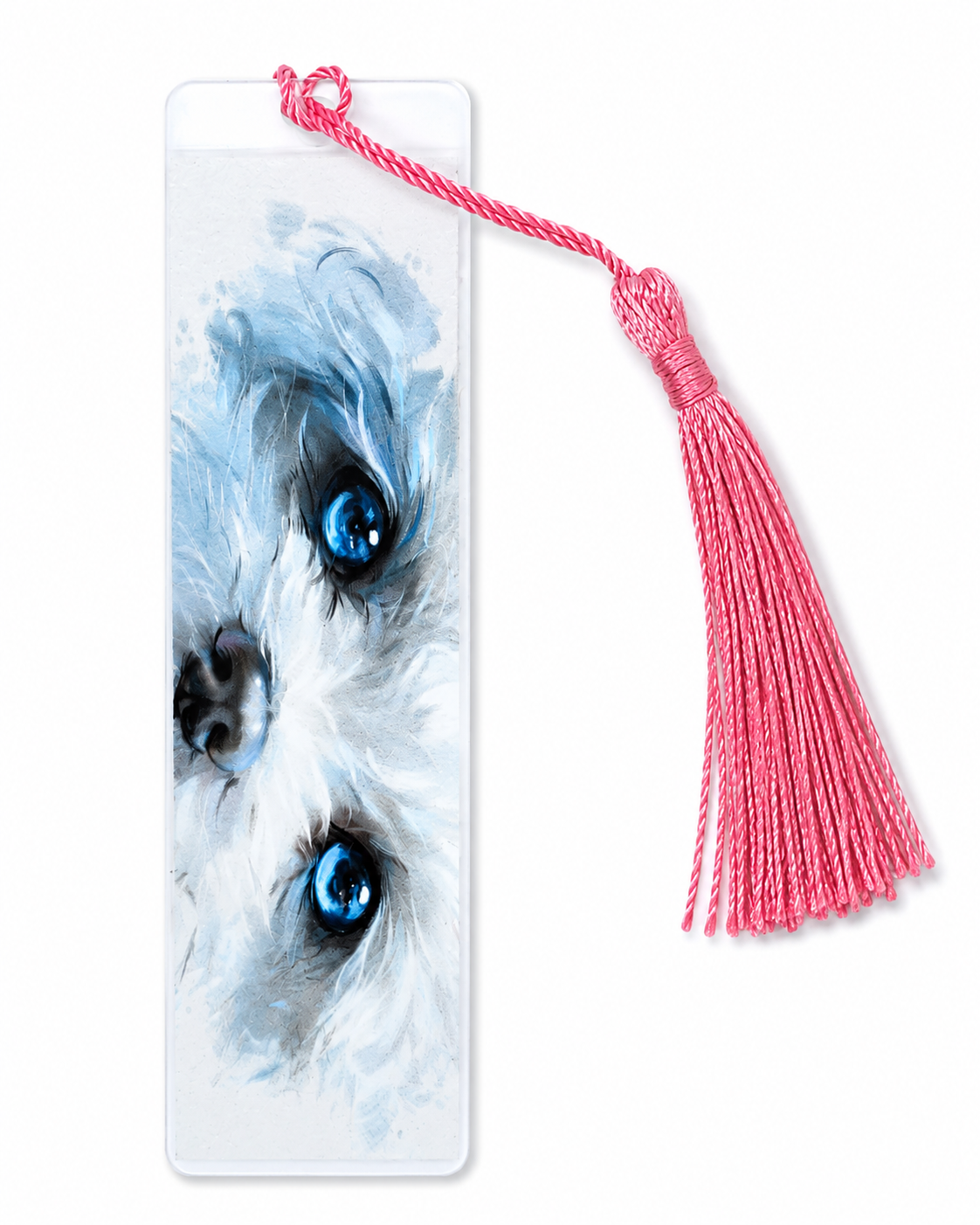 Hunde-Lesezeichen mit Quaste – Geschenkidee für Leser & Hundefans
