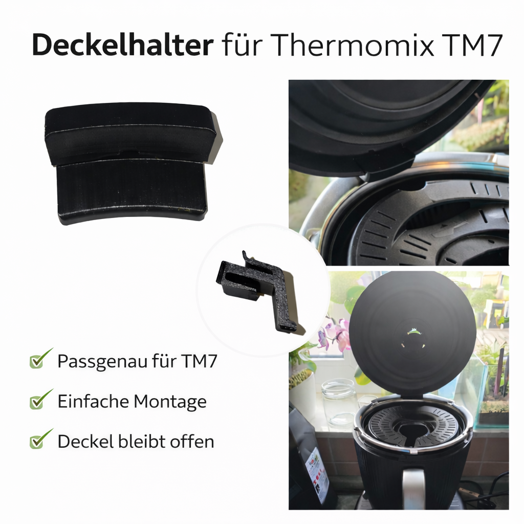 Deckelhalter kompatibel mit Thermomix TM7