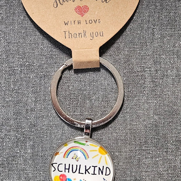 🎒 Schlüsselanhänger „Schulkind“ – Ein liebevolles Geschenk zum Schulstart