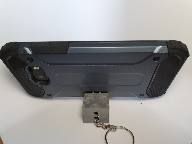 3D Druck Schlüsselanhänger Enderman – Handyhalter & Figur – Geschenkidee – PLA Handarbeit