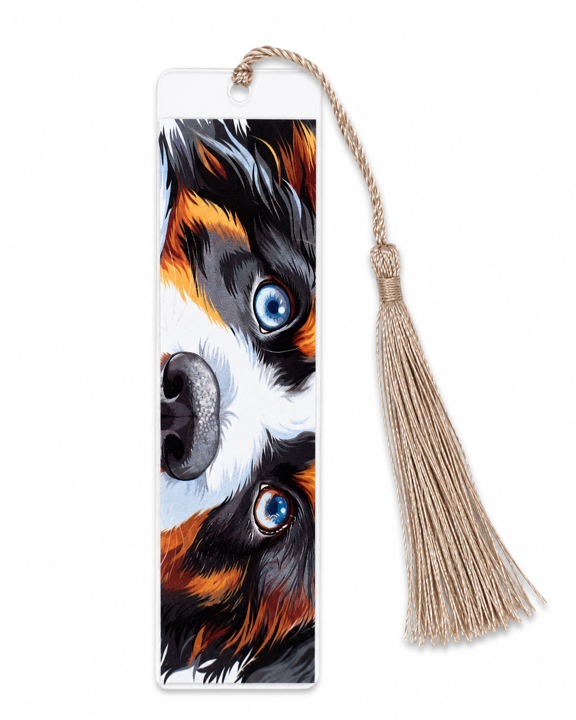 Hunde-Lesezeichen mit Quaste – Geschenkidee für Leser & Hundefans